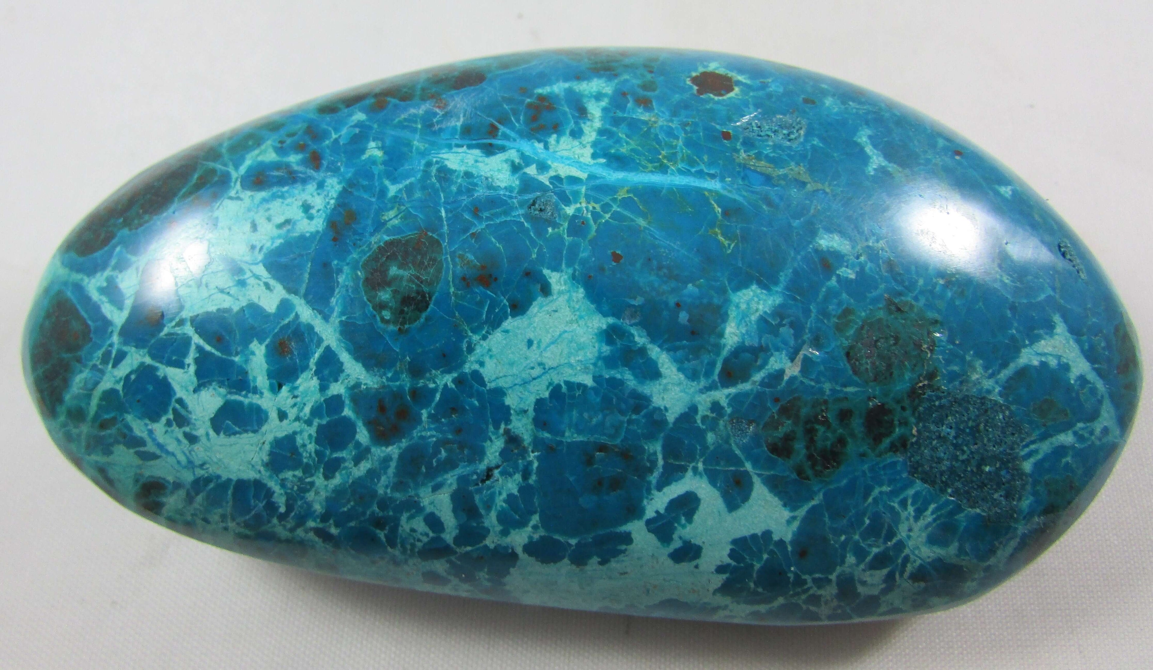 Chrysocolla Palmstone (Peru) – Goddess Energy, Emotional Healing & Heartfelt Communication