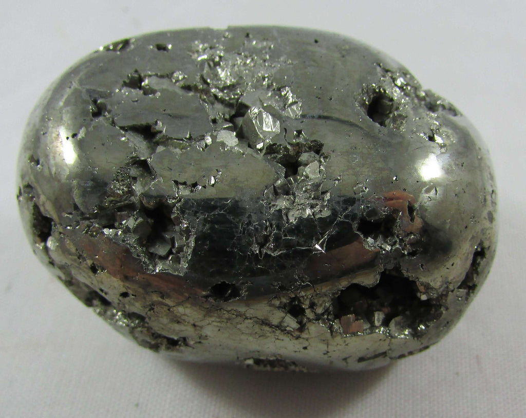 Pyrite Palmstone Nugget – Prosperity, Protection & Confidence Boost