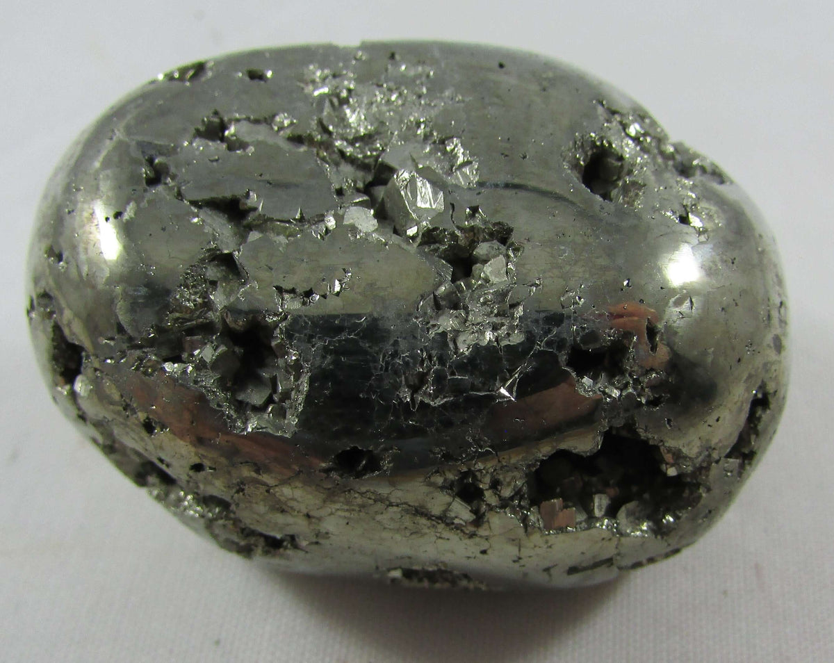Pyrite Palmstone Nugget – Prosperity, Protection & Confidence Boost