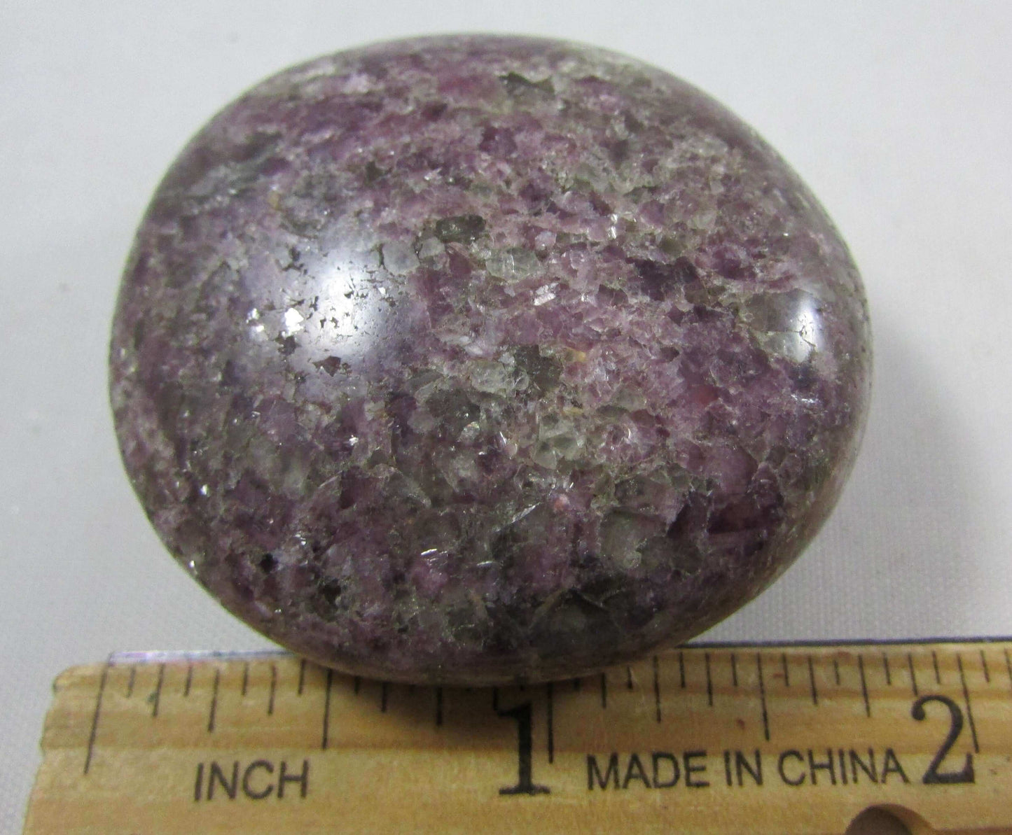 Natural Genuine Polished Lepidolite Gemstone from Madagascar