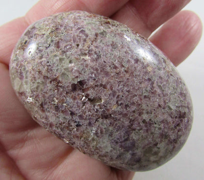 Natural Genuine Polished Lepidolite Gemstone from Madagascar