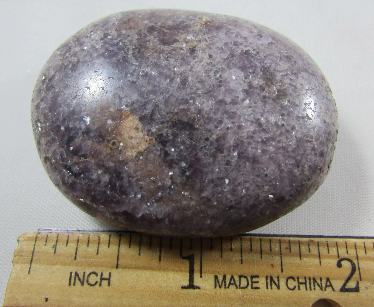 Lepidolite Palmstone – Transition, Emotional Healing & Nervous System Calm [ALC24]