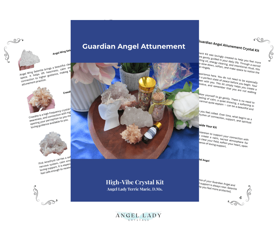 Guardian Angel Attunement Kit - For Empaths Seeking Protection & Support