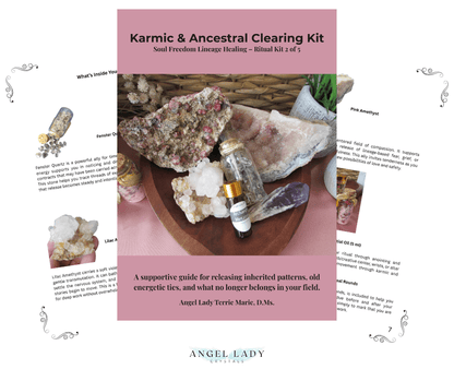 Karmic & Ancestral Clearing Kit – For Soul Freedom & Lineage Healing (Kit 2 of 5)