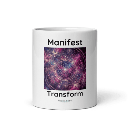 Manifest & Transform Mug | Spiritual Intention Cup