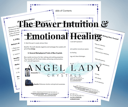 Harnessing The Power Intuition and Emotional Healing: The Ultimate Guide to Blue Crystal Energy