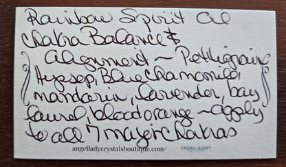 Rainbow Spirit Essential Oil Roll-On – Chakra Balance & Alignment
