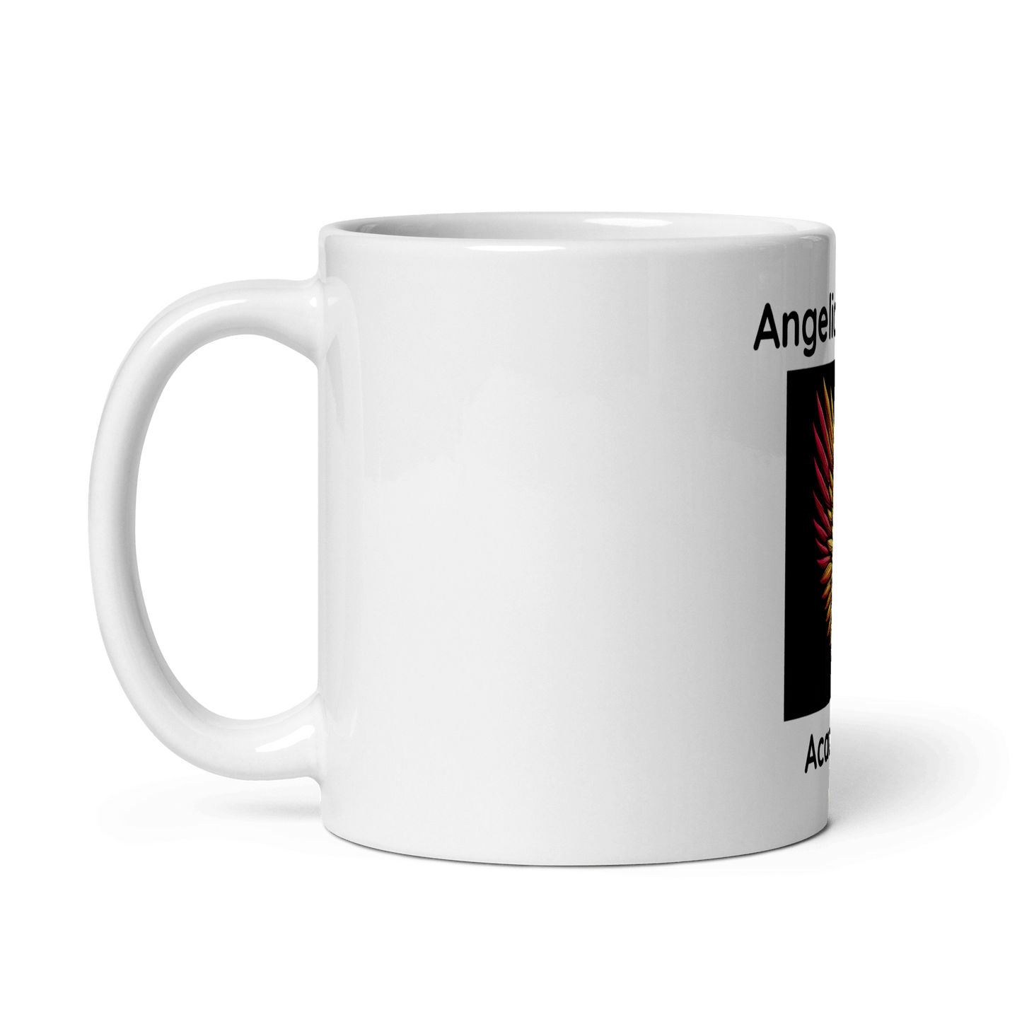 Rainbow Angel Wing Mug | Angelic Realm Academy Cup