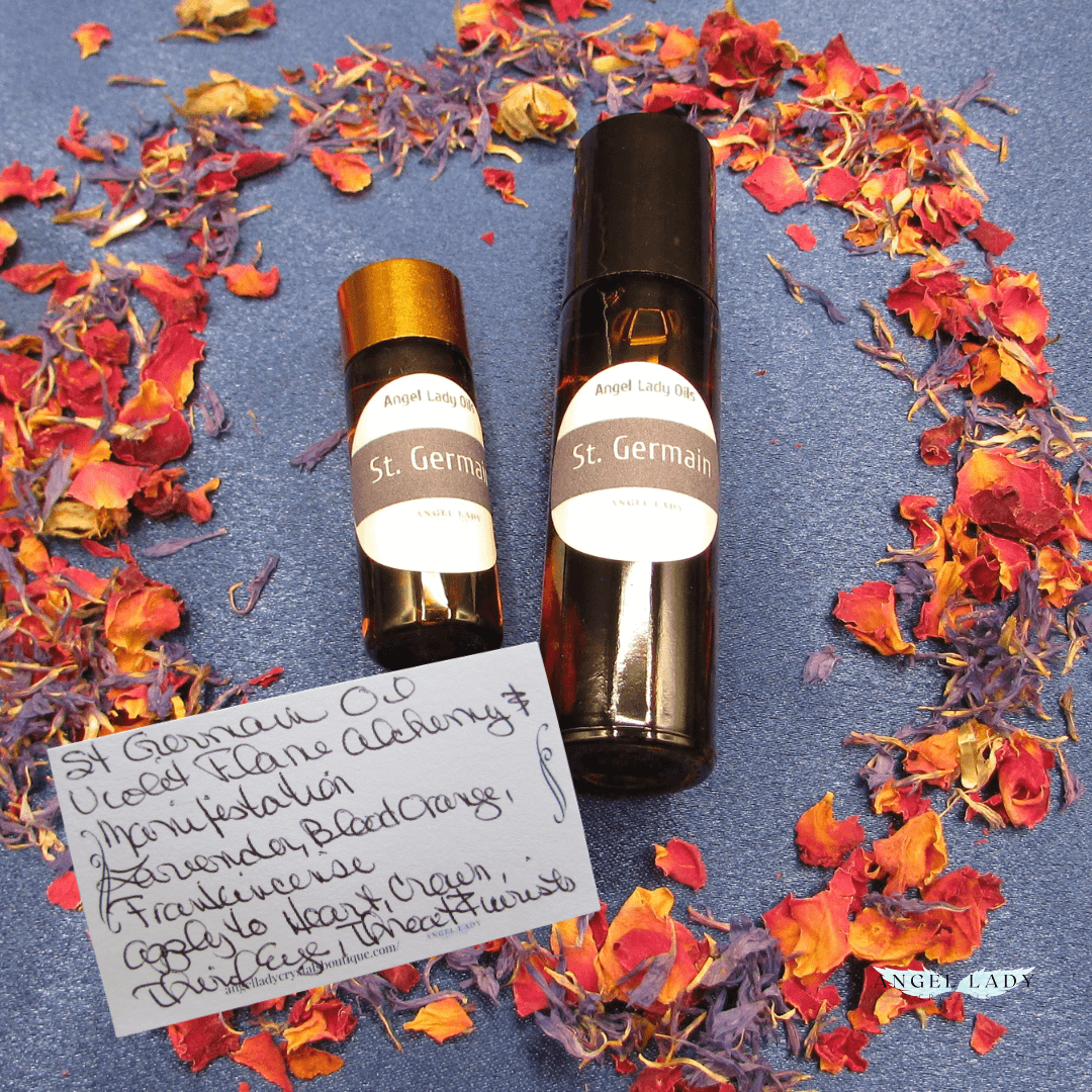 St. Germain Essential Oil Roll-On – Violet Flame Alchemy & Manifestation