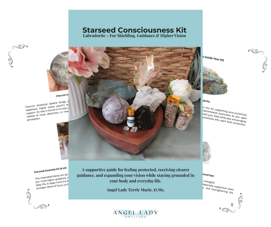 Starseed Consciousness Kit – Labradorite - Shielding, Guidance & Higher Vision [KIT115]