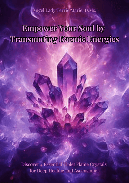 Violet Flame Transmutation Kit – For Energetic Cleansing & Spiritual Reset