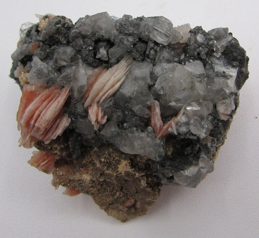 Cerussite Galena Barite Cluster - Natural Spiritual Crystal