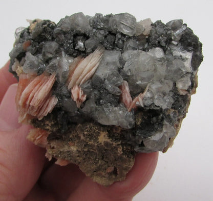 Cerussite Galena Barite Cluster - Natural Spiritual Crystal