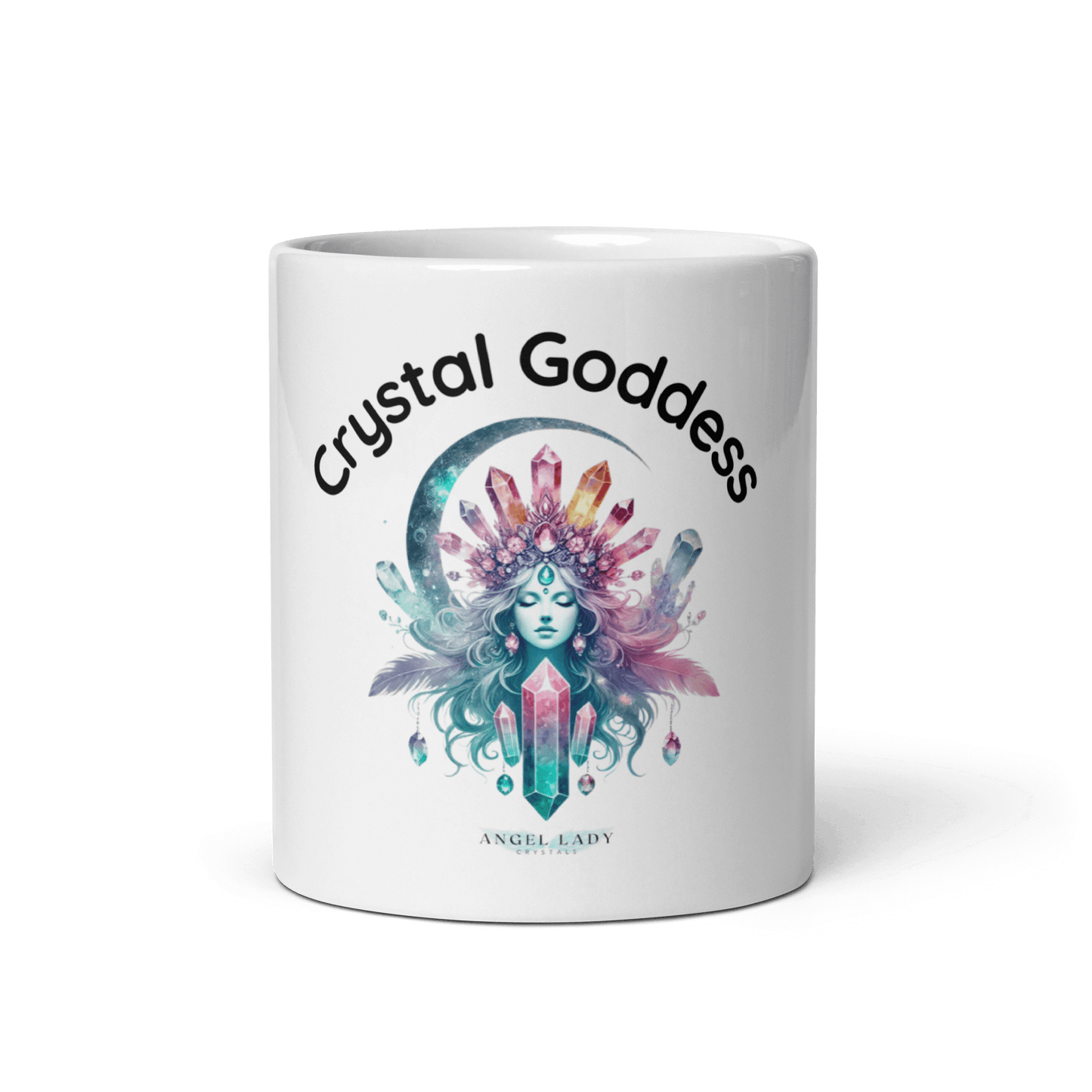 Crystal Goddess Mug | Mystic Coffee Cup | Spiritual Tea Mug | Crystal Lover Gift