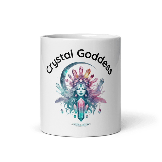 Crystal Goddess Mug | Mystic Coffee Cup | Spiritual Tea Mug | Crystal Lover Gift