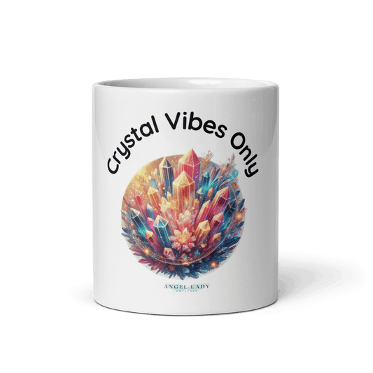 Crystal Vibes Only Mug | Mystical Energy Cu