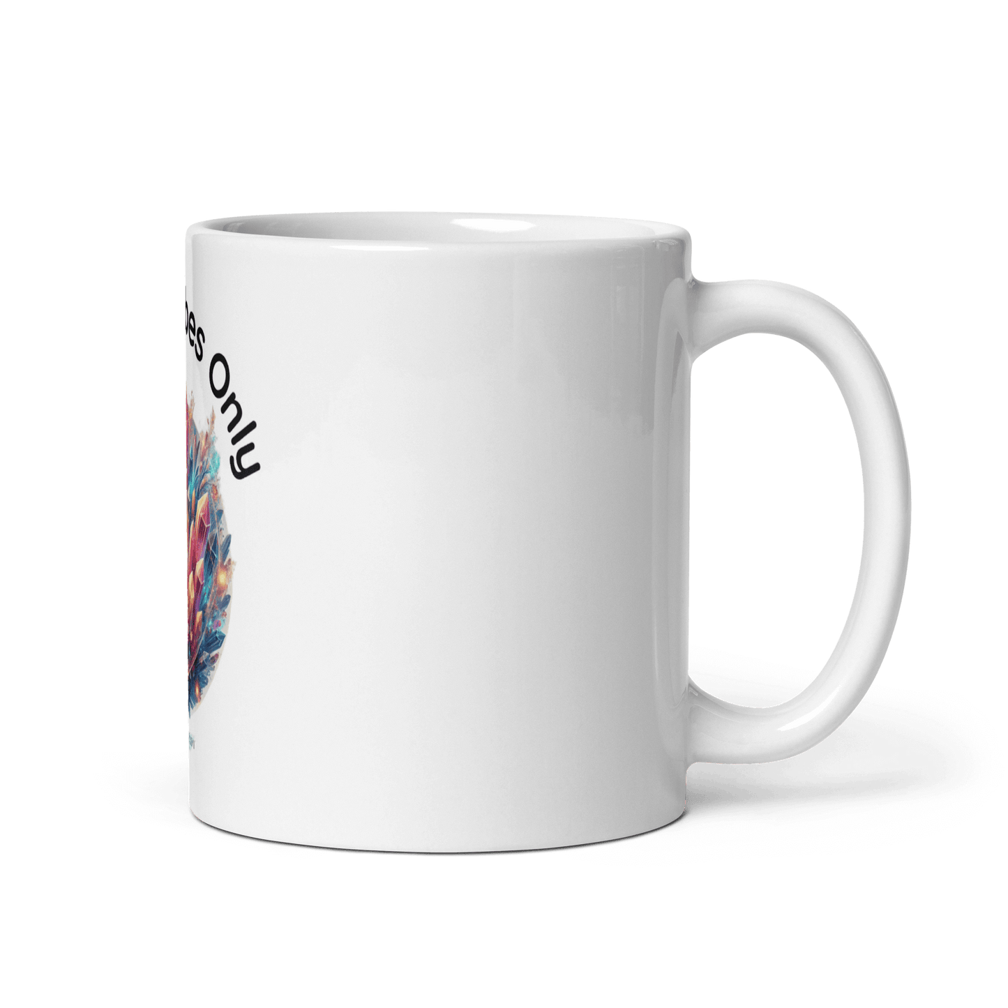 Crystal Vibes Only Mug | Mystical Energy Cu