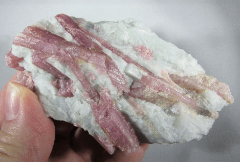 Pink Tourmaline in Quartz Matrix (Rubellite) – Self‑Love, Heart Healing & Aura Repair