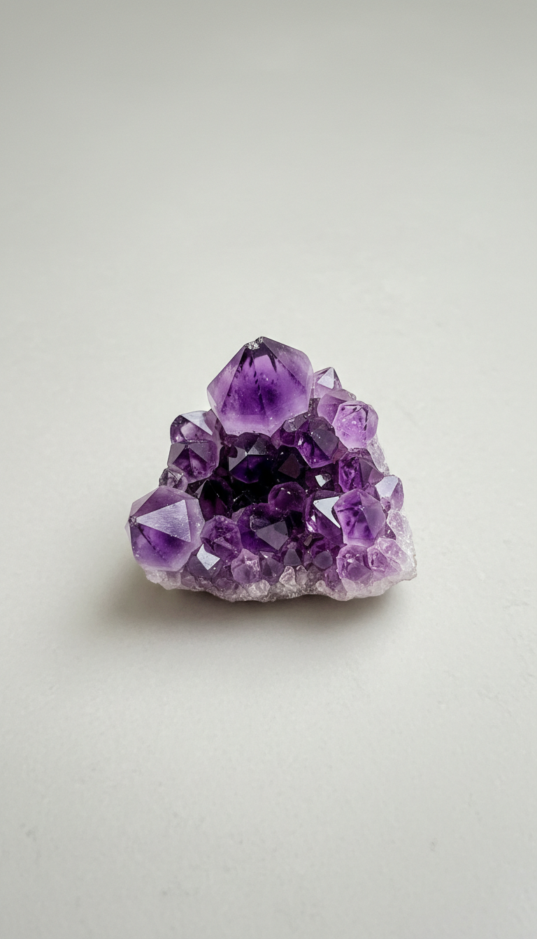 Amethyst Raw Cluster Formation