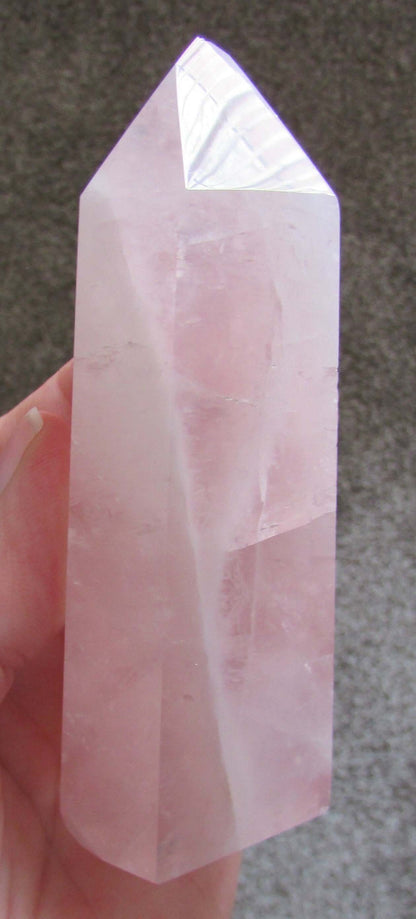 Rose Quartz Obelisk