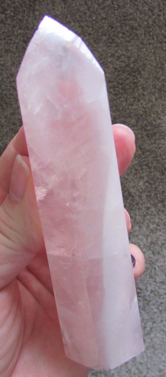 Rose Quartz Obelisk