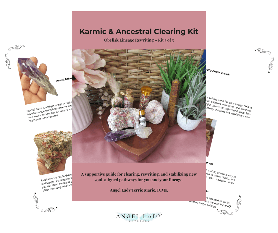 Karmic & Ancestral Clearing Kit – For Soul Freedom & Lineage Healing [KIT107]