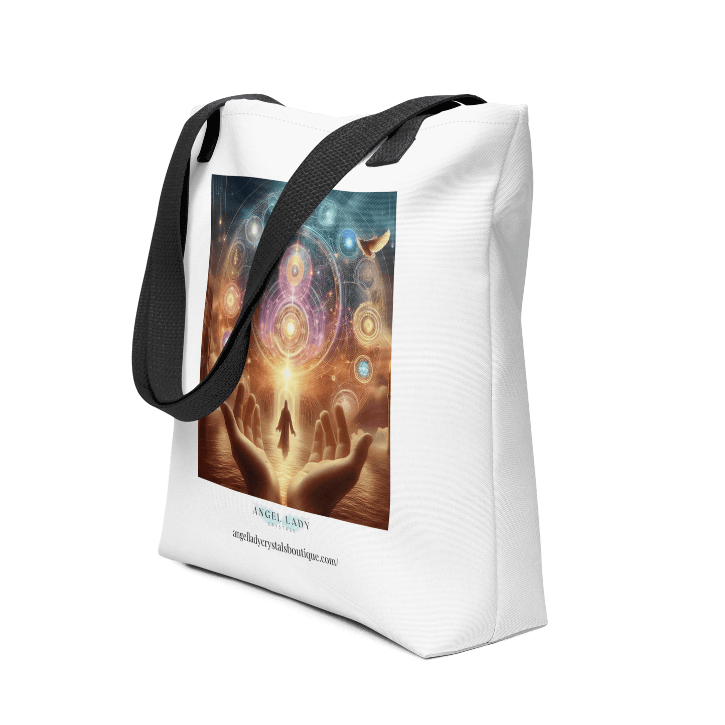 Archangel Raziel Sacred Wisdom Mystical Tote Bag