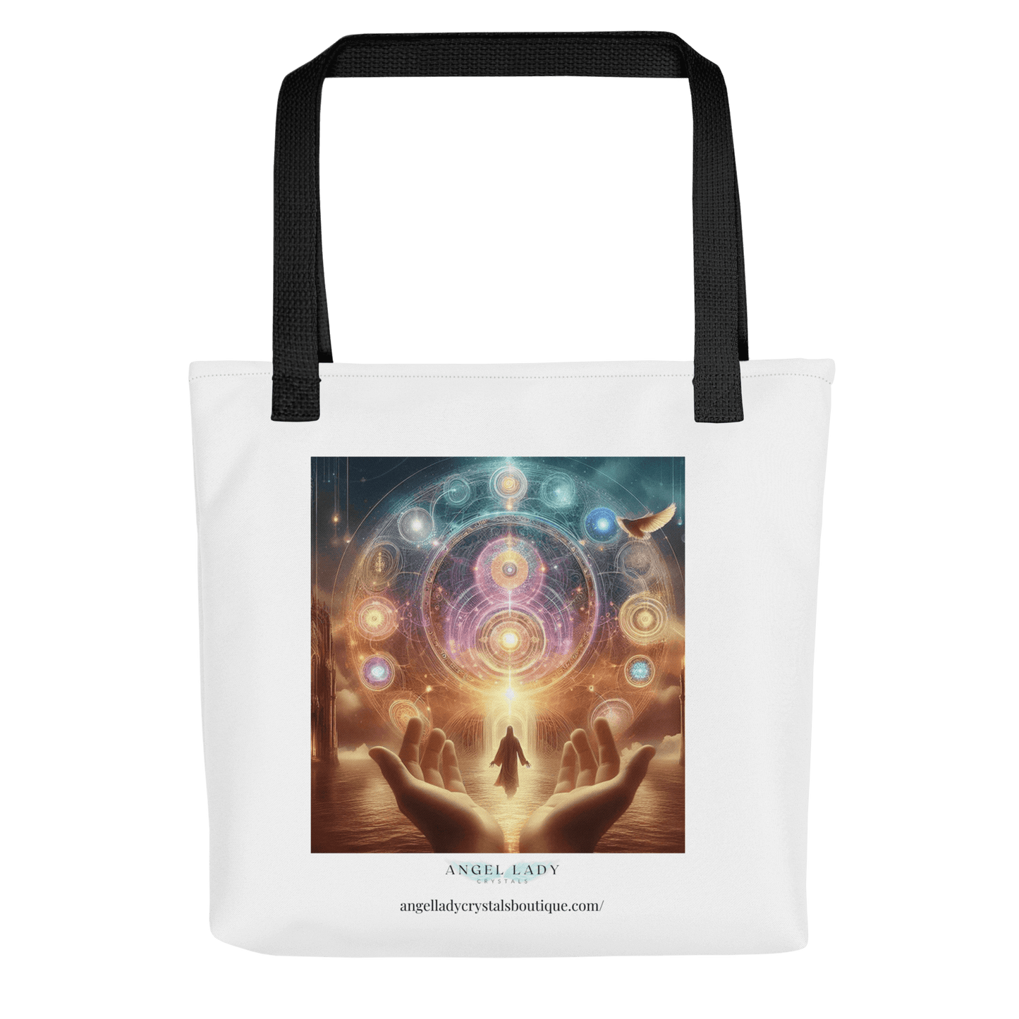 Archangel Raziel Sacred Wisdom Mystical Tote Bag