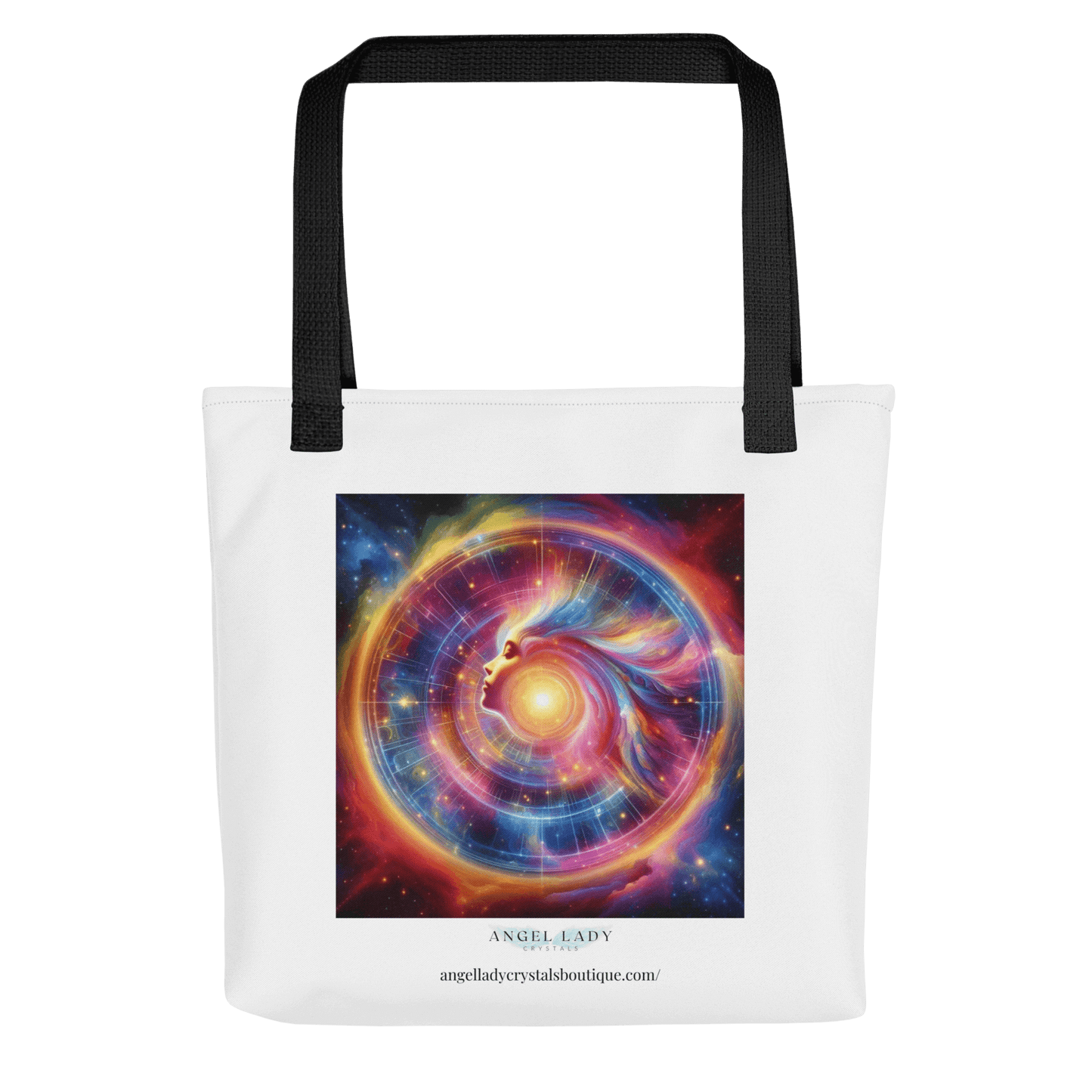 Celestial Star Manifestation Mystical Tote Bag