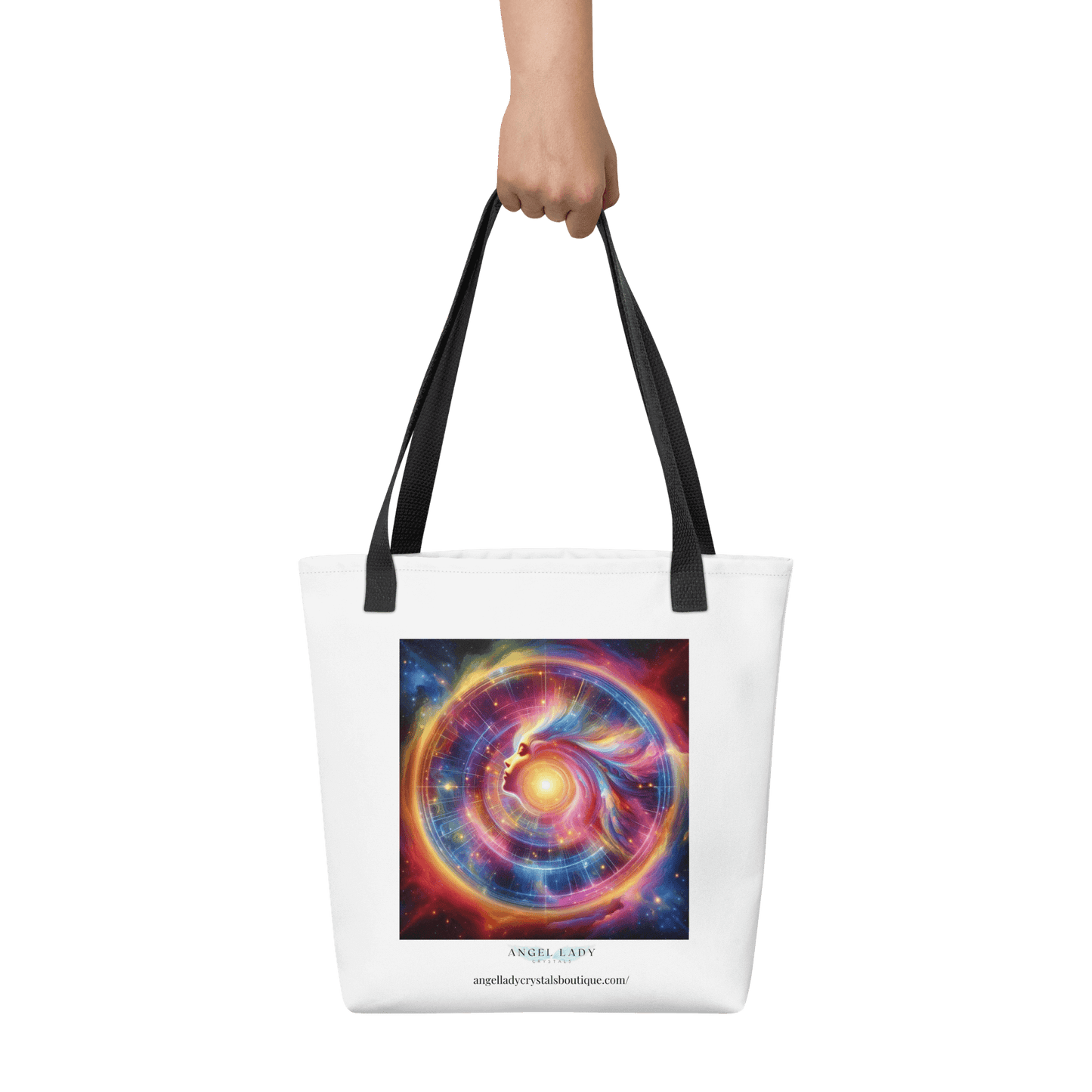 Celestial Star Manifestation Mystical Tote Bag