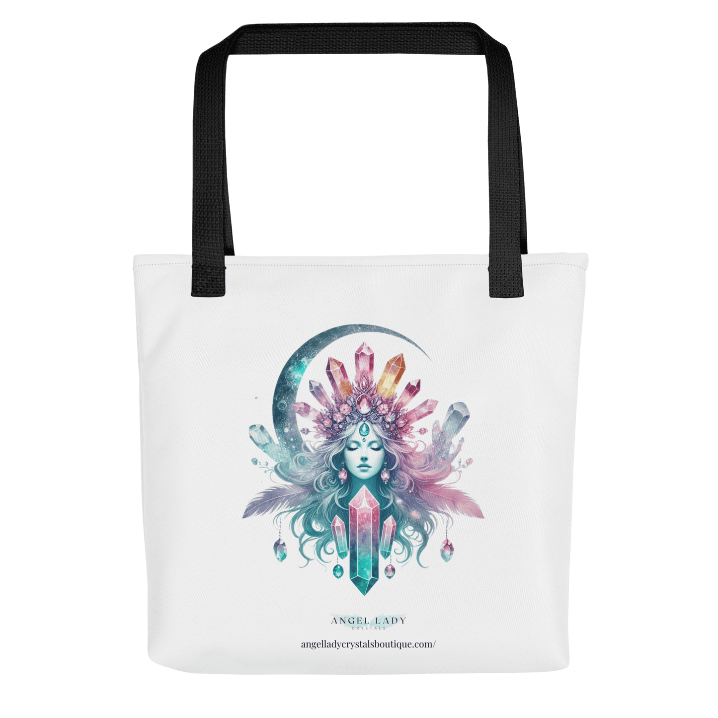 Crystal Goddess Mystical Tote Bag