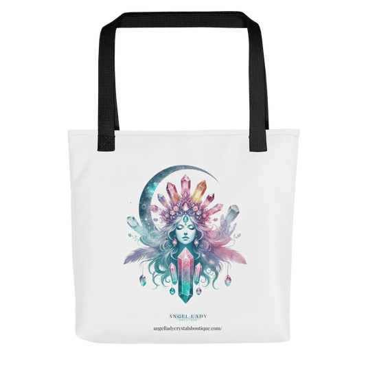 Crystal Goddess Mystical Tote Bag