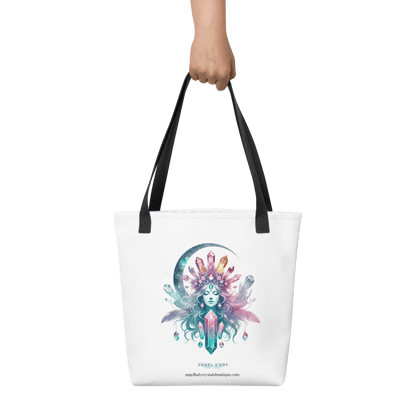 Crystal Goddess Mystical Tote Bag