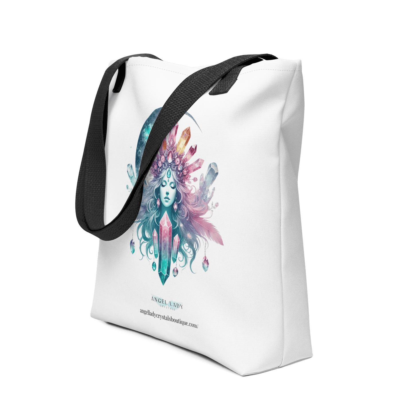 Crystal Goddess Mystical Tote Bag