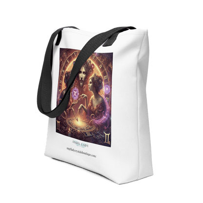 Mystical Gemini Zodiac Tote Bag