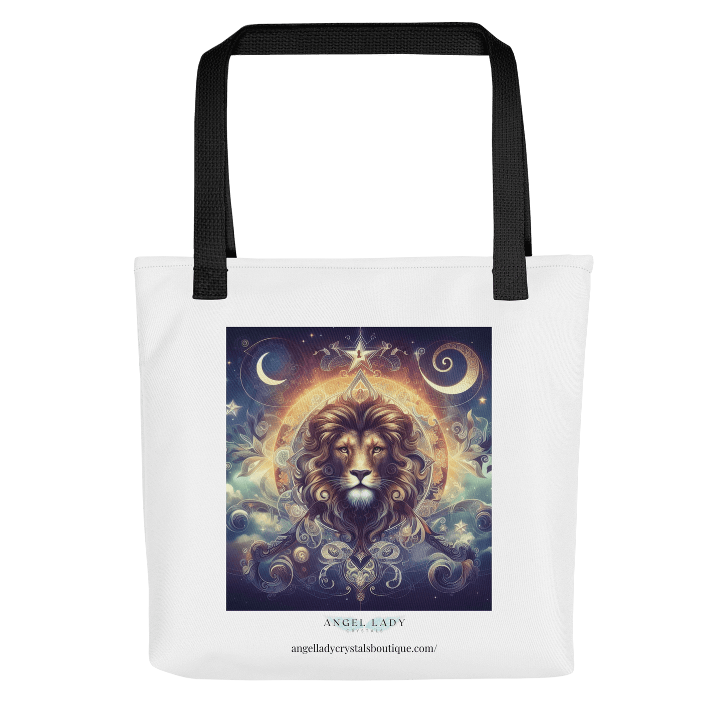 Mystical Leo Zodiac Tote Bag