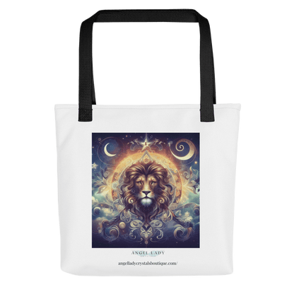 Mystical Leo Zodiac Tote Bag