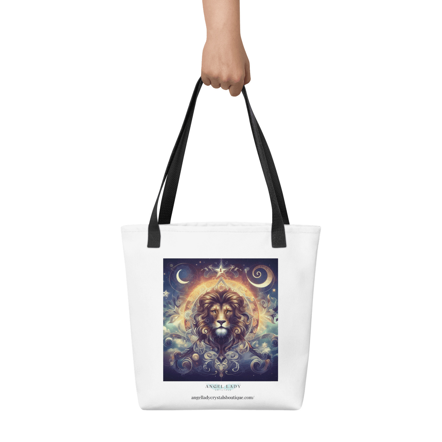 Mystical Leo Zodiac Tote Bag