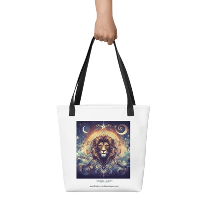 Mystical Leo Zodiac Tote Bag