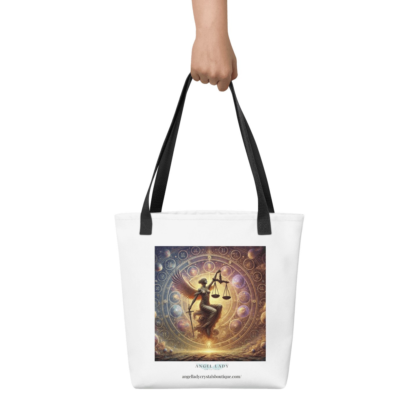 Mystical Libra Zodiac Tote Bag