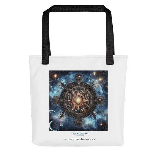 Mystical Scorpio Zodiac Tote Bag