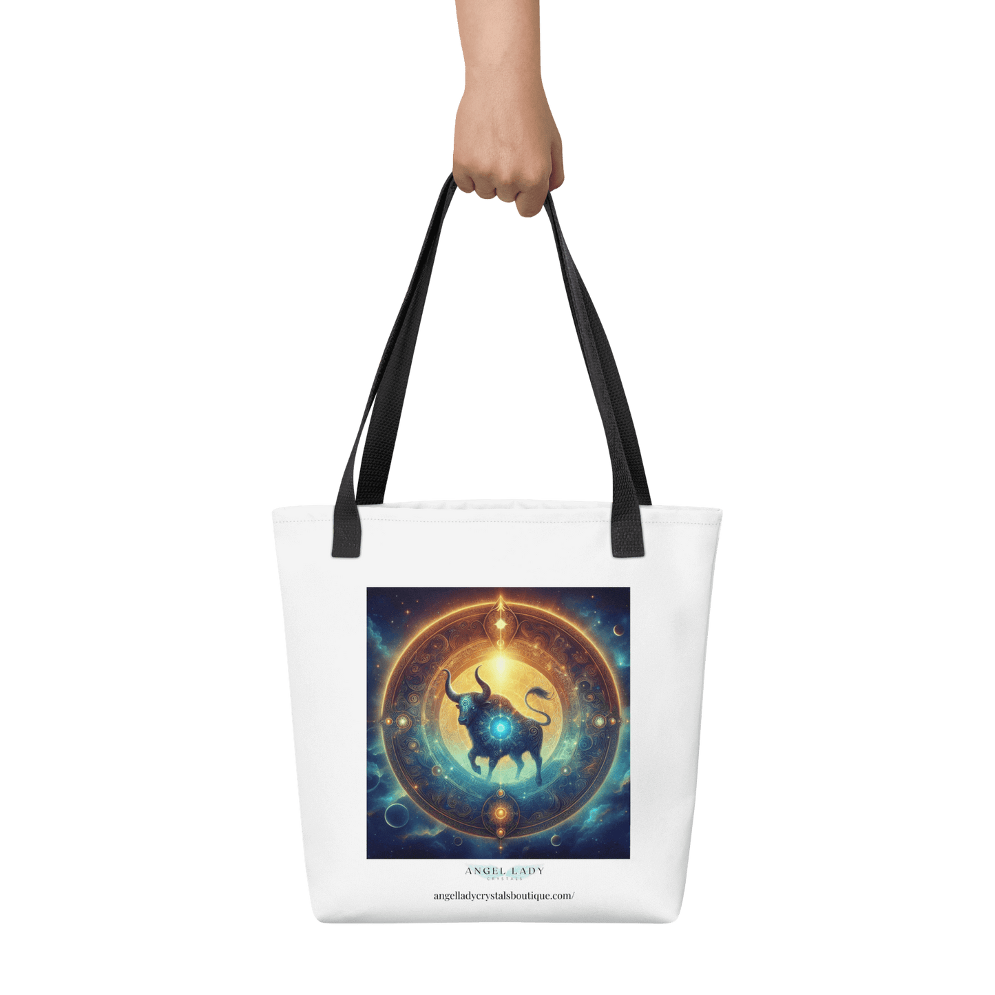 Mystical Taurus Zodiac Tote Bag