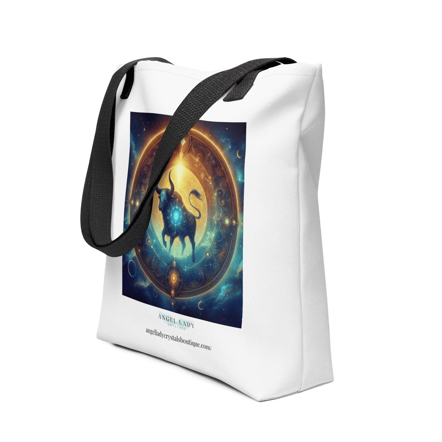 Mystical Taurus Zodiac Tote Bag