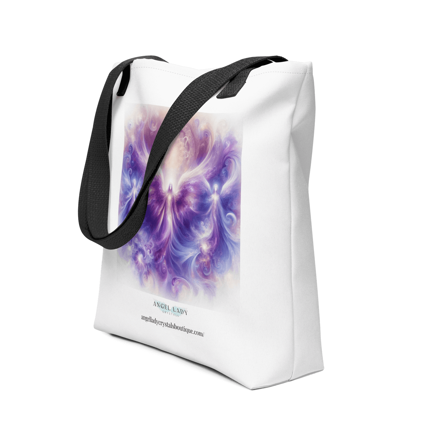 Violet Flame Angels Mystical Tote Bag