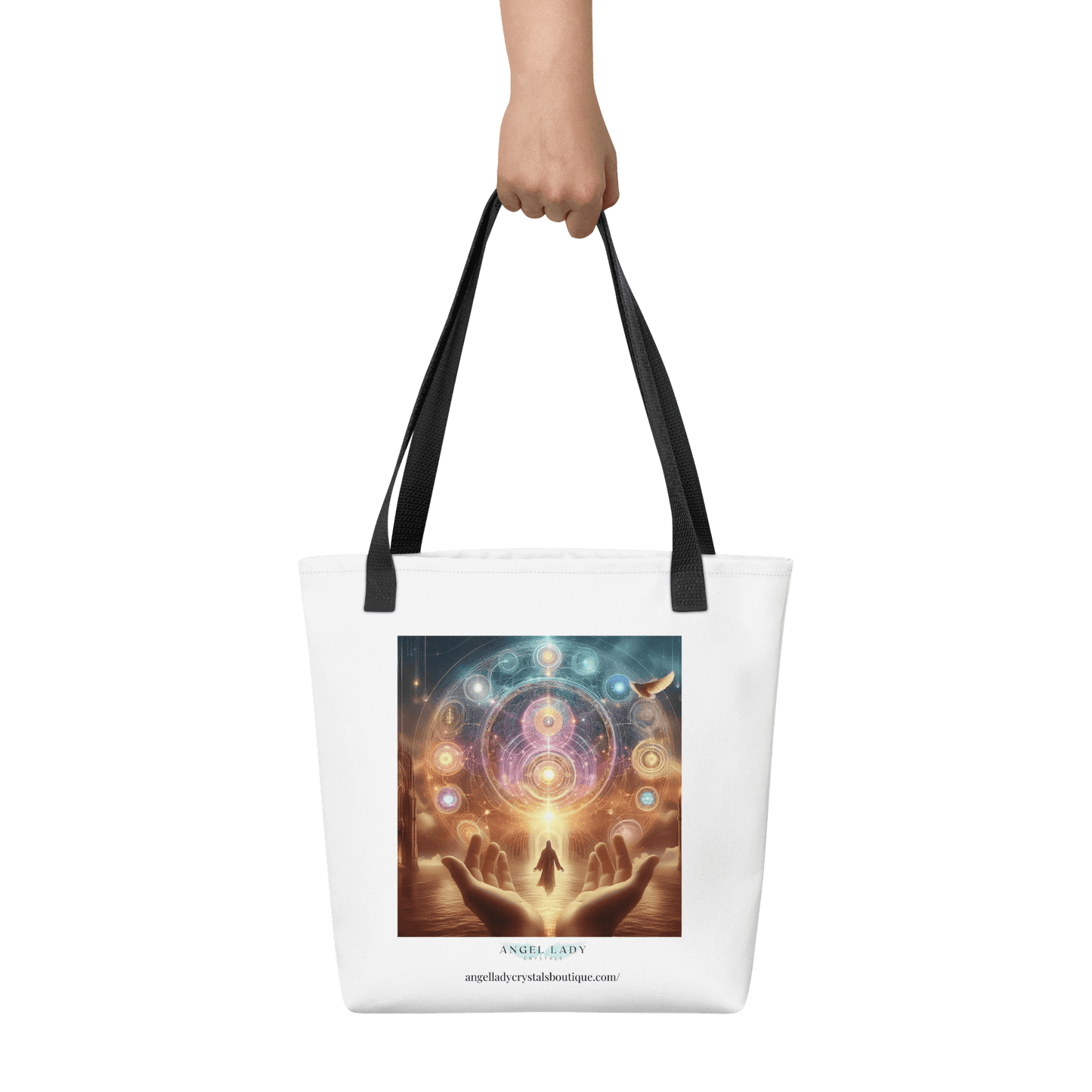 Archangel Raziel Sacred Wisdom Mystical Tote Bag