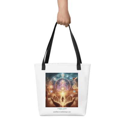 Archangel Raziel Sacred Wisdom Mystical Tote Bag