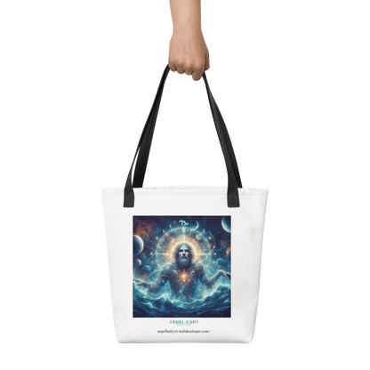 Mystical Aquarius Zodiac Tote Bag