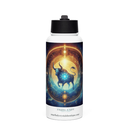 Taurus Zodiac Water Bottle | 32 oz Insulated Steel