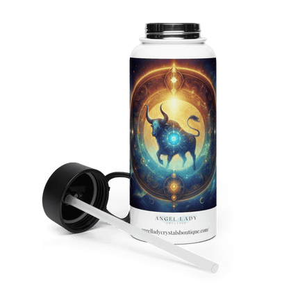 Taurus Zodiac Water Bottle | 32 oz Insulated Steel