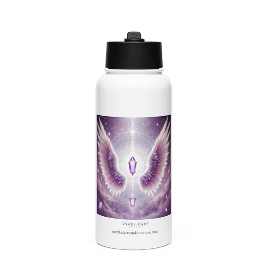 Angelic Communication Water Bottle | 32 oz Insulated Steel